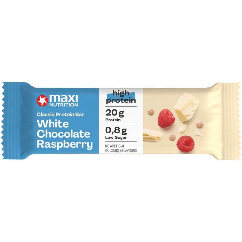 maxi NUTRITION Protein Bar, White Chocolate-Raspberry