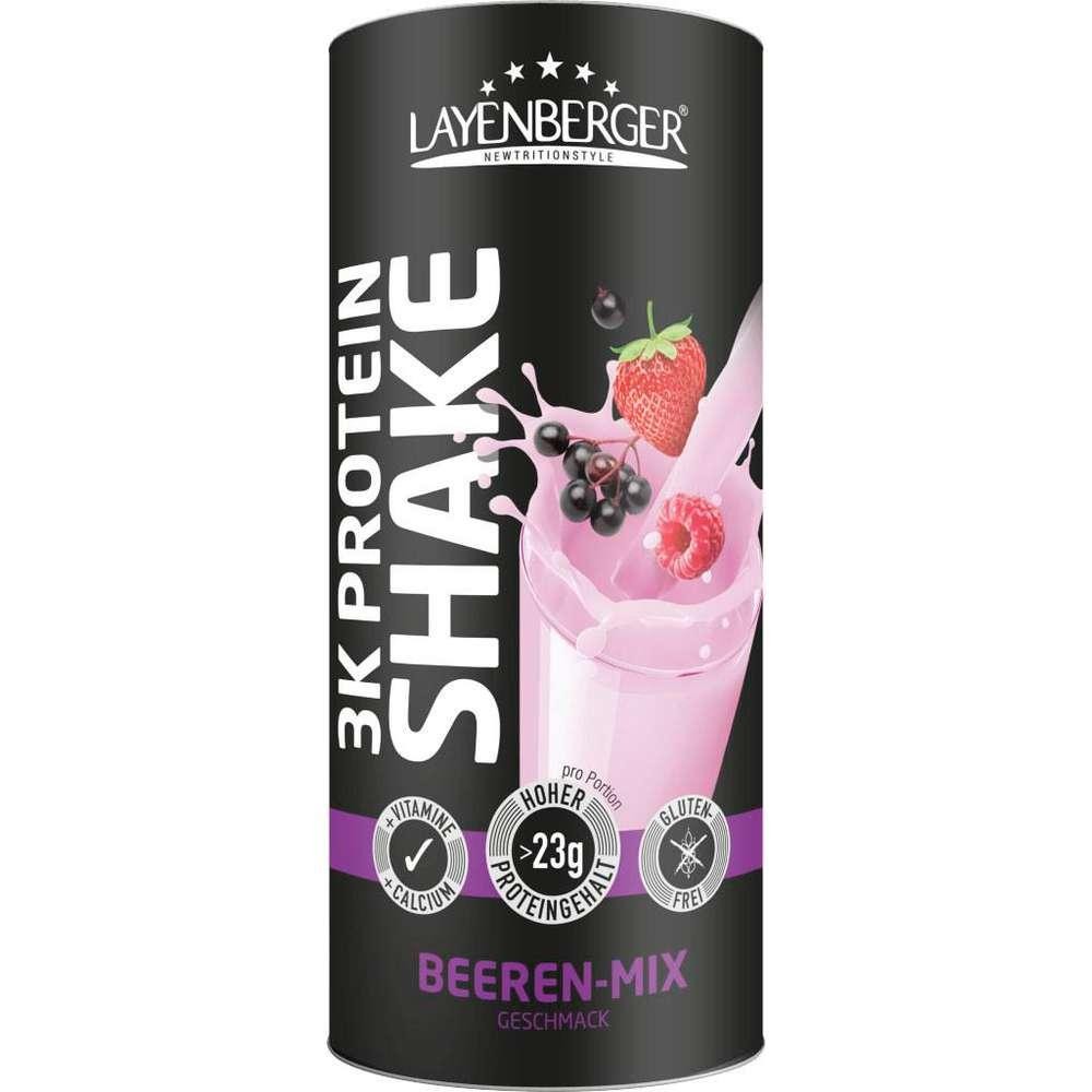 LAYENBERGER Protein Shake 3K Berry Mix, Powder