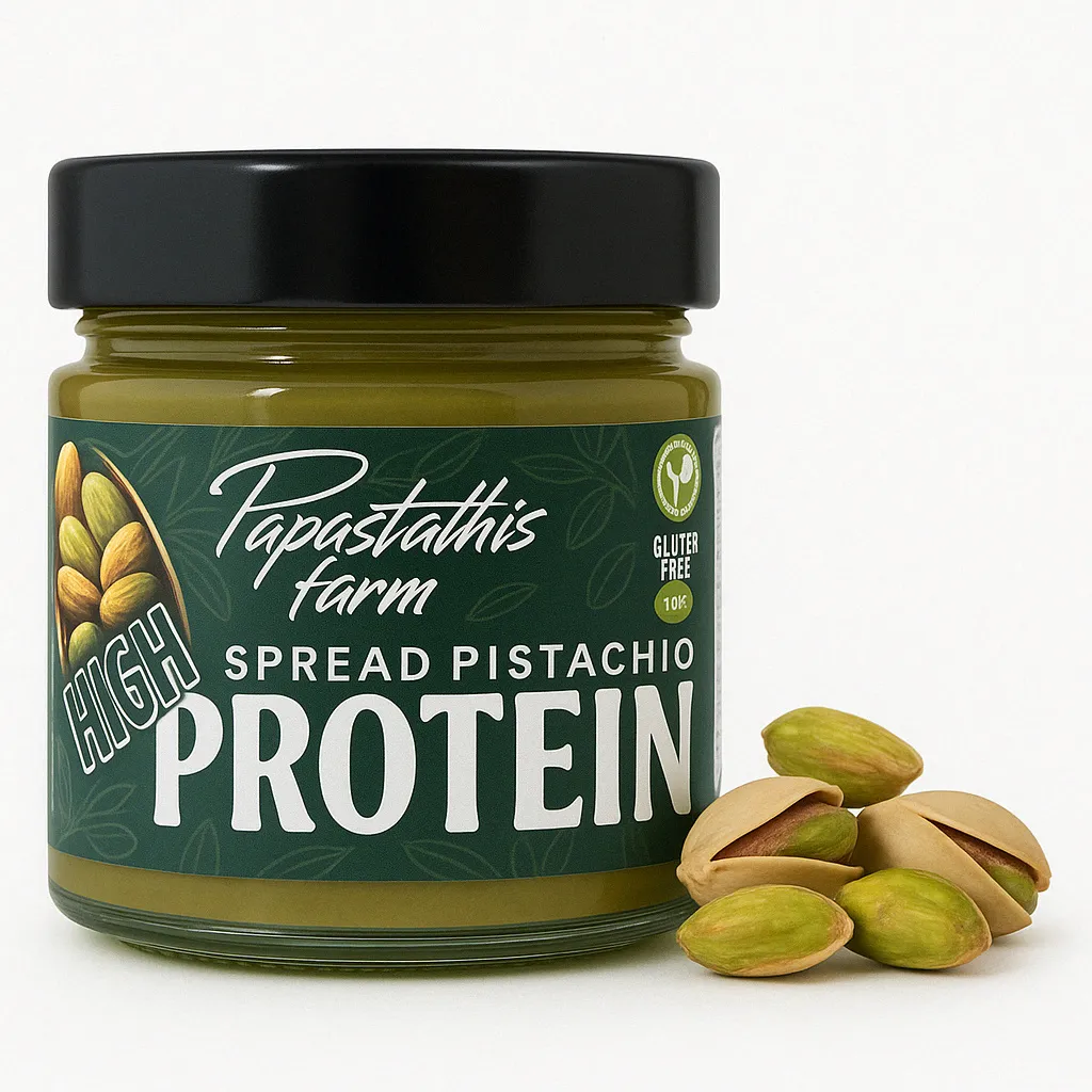 Deseo Pistachio Protein Cream 250g – Greek pistachio paste without added sugar, high in protein & lactose-free