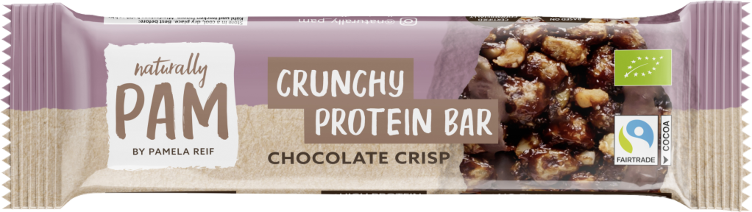 Naturally PAM Protein bar choclate crisp