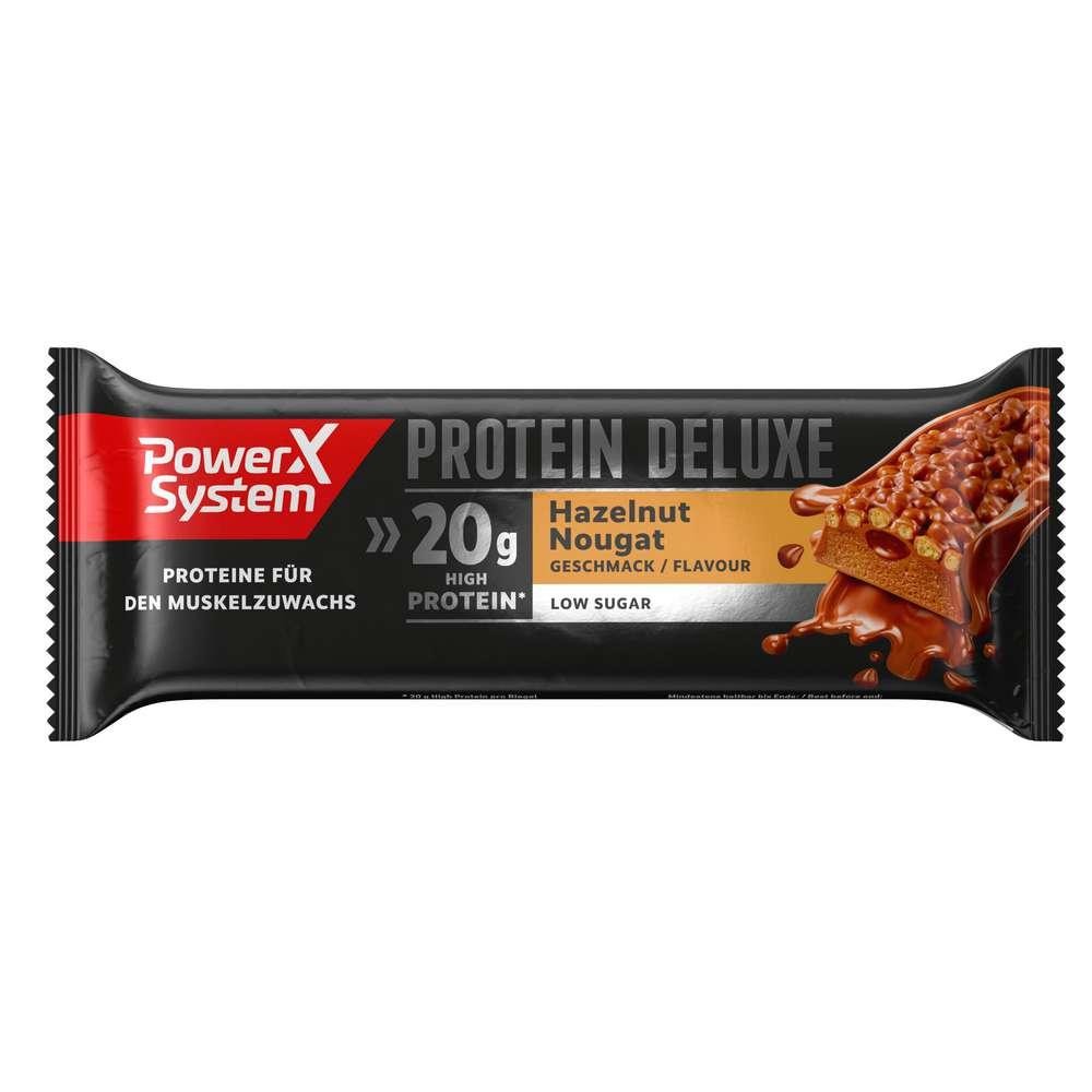 Power System Protein Bar Deluxe, Hazelnut Nougat