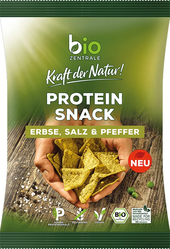 Importhaus Wilms/Impuls Protein snack pea, salt, pepper