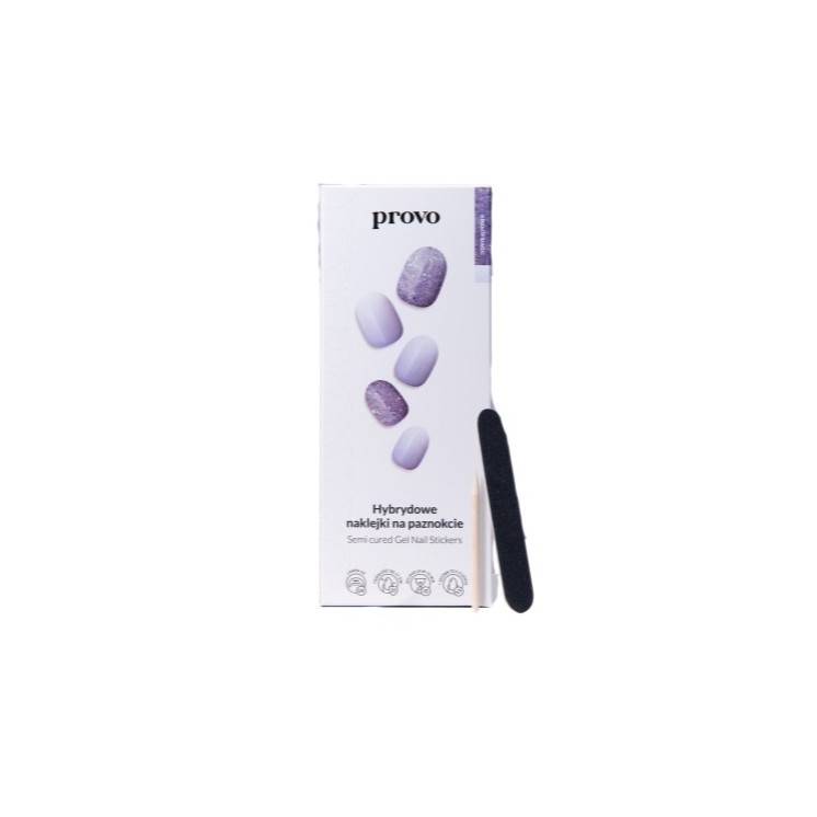 Provo hybrid nail stickers NO.13 Kind of Magic 33 pieces
