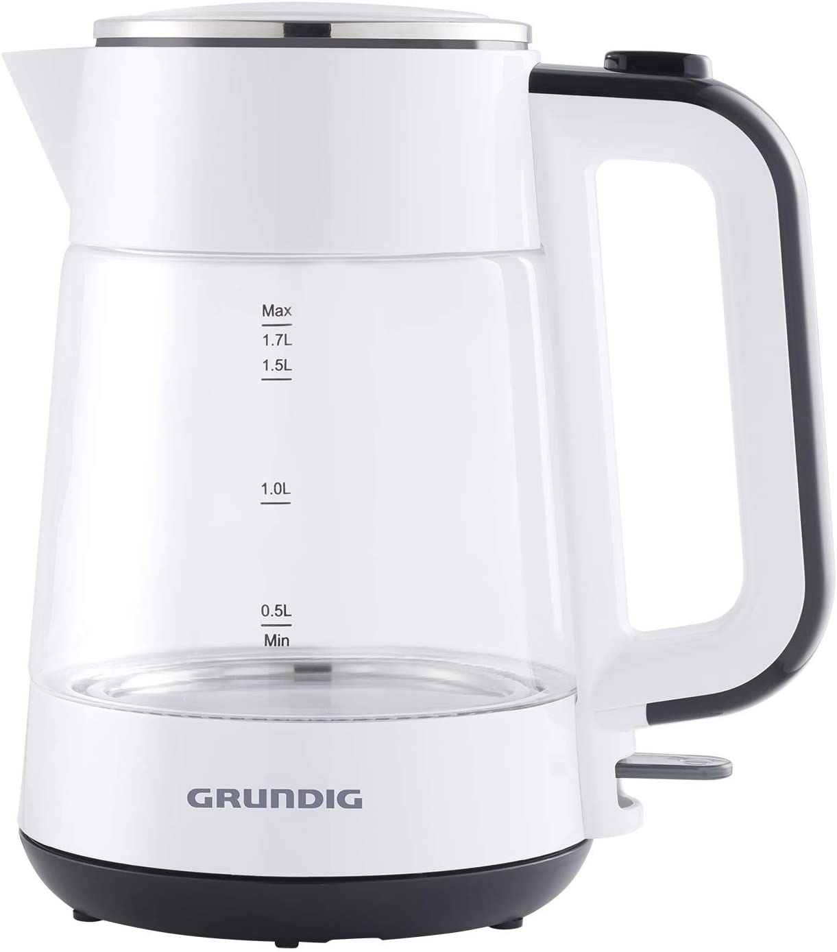 Grundig WK 5860 Kettle Glass 2400 W 1.7 L 2400 White / Black