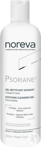 noreva Psoriane Gel Cleansing Eliminating Fl 500ml