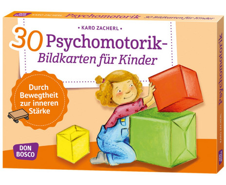Psychomotor skills - 30 picture cards for children
