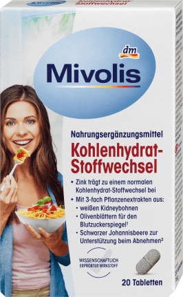 Mivolis Carbohydrate metabolism, 20 hours, 16 g