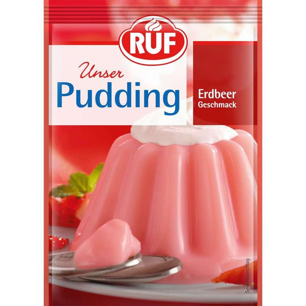 RUF Pudding powder, strawberry