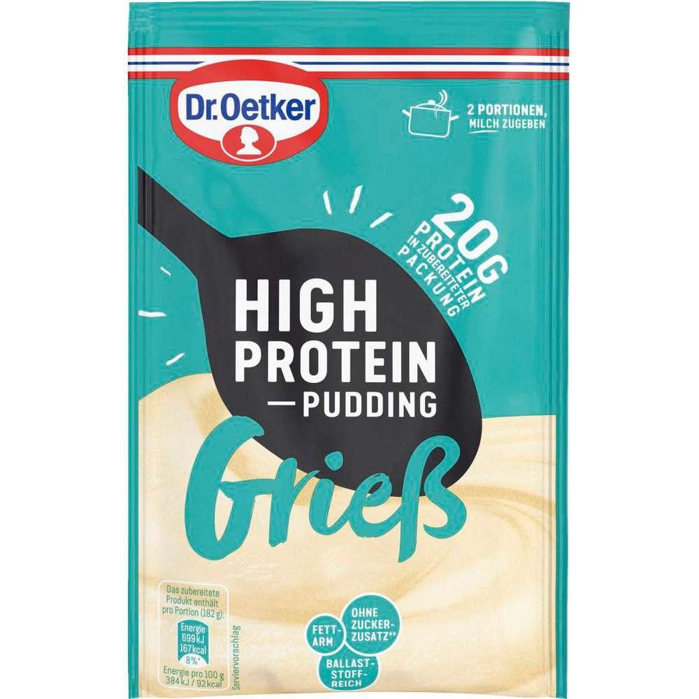 Dr. Oetker Pudding powder, high protein, semolina