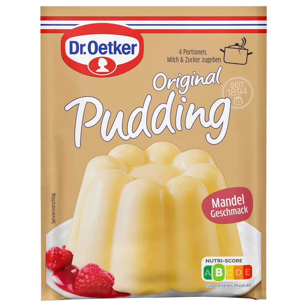 Dr. Oetker Puddingpulver, Mandel