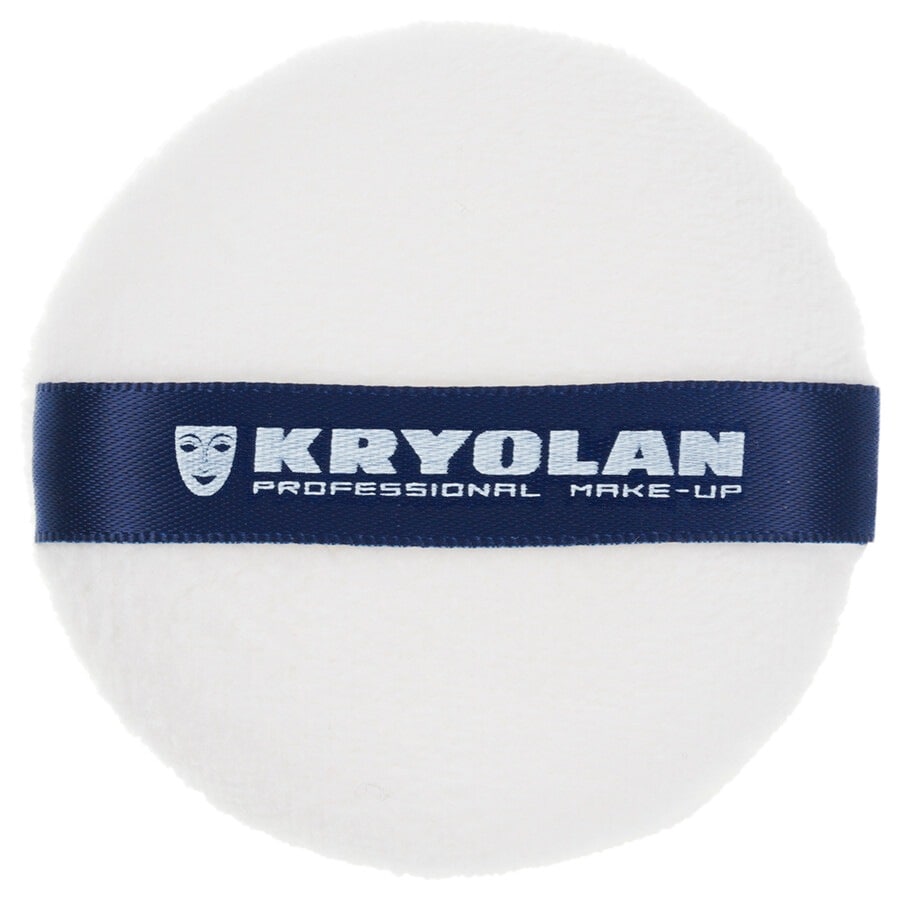 Kryolan Powder puff white 7 cm