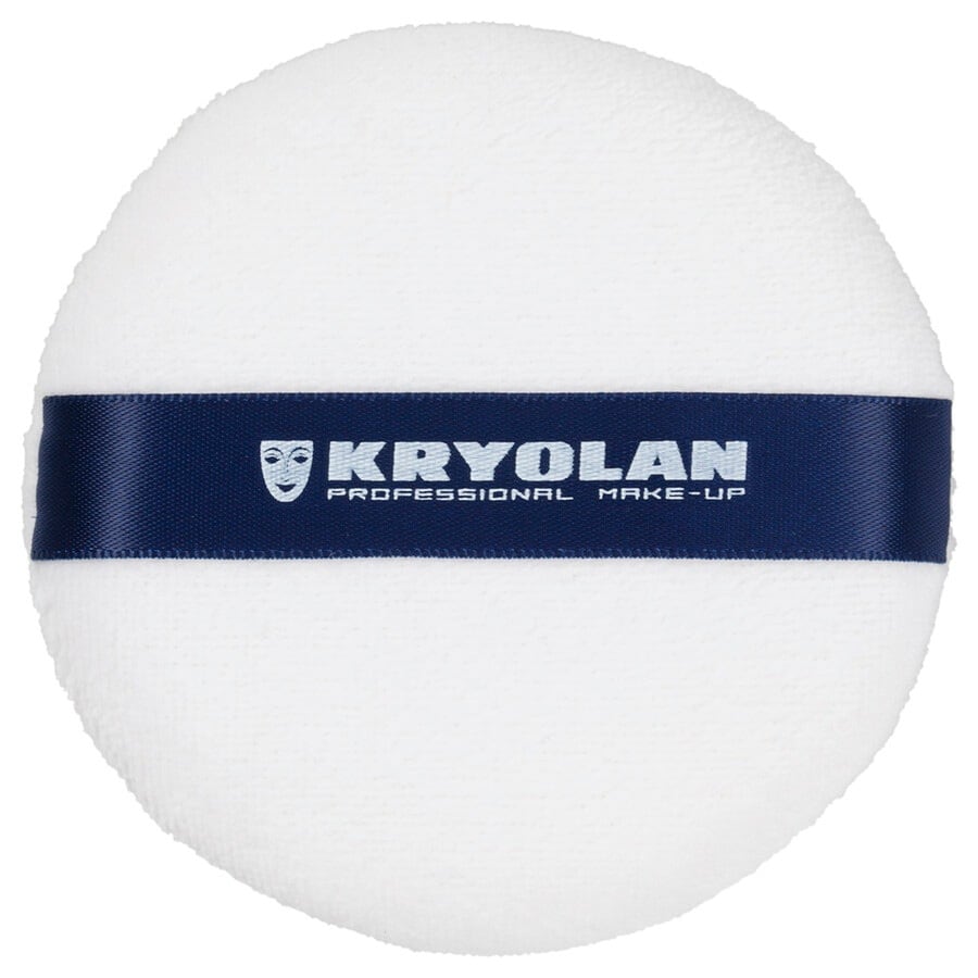Kryolan Powder puff white 9 cm