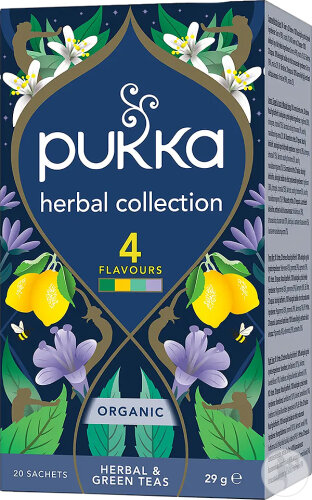 Pukka Organic Plant Collection 4 Varieties 20 Bags
