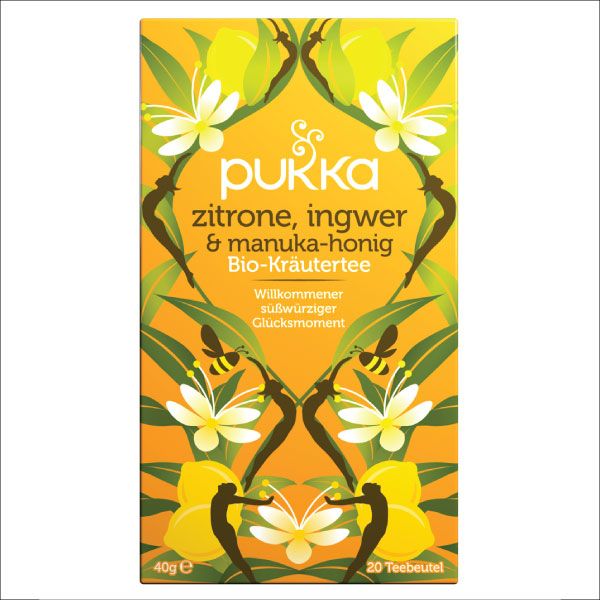 Pukka Manuka Tea - Lemon, Inwer, Manuka Honey 40 g