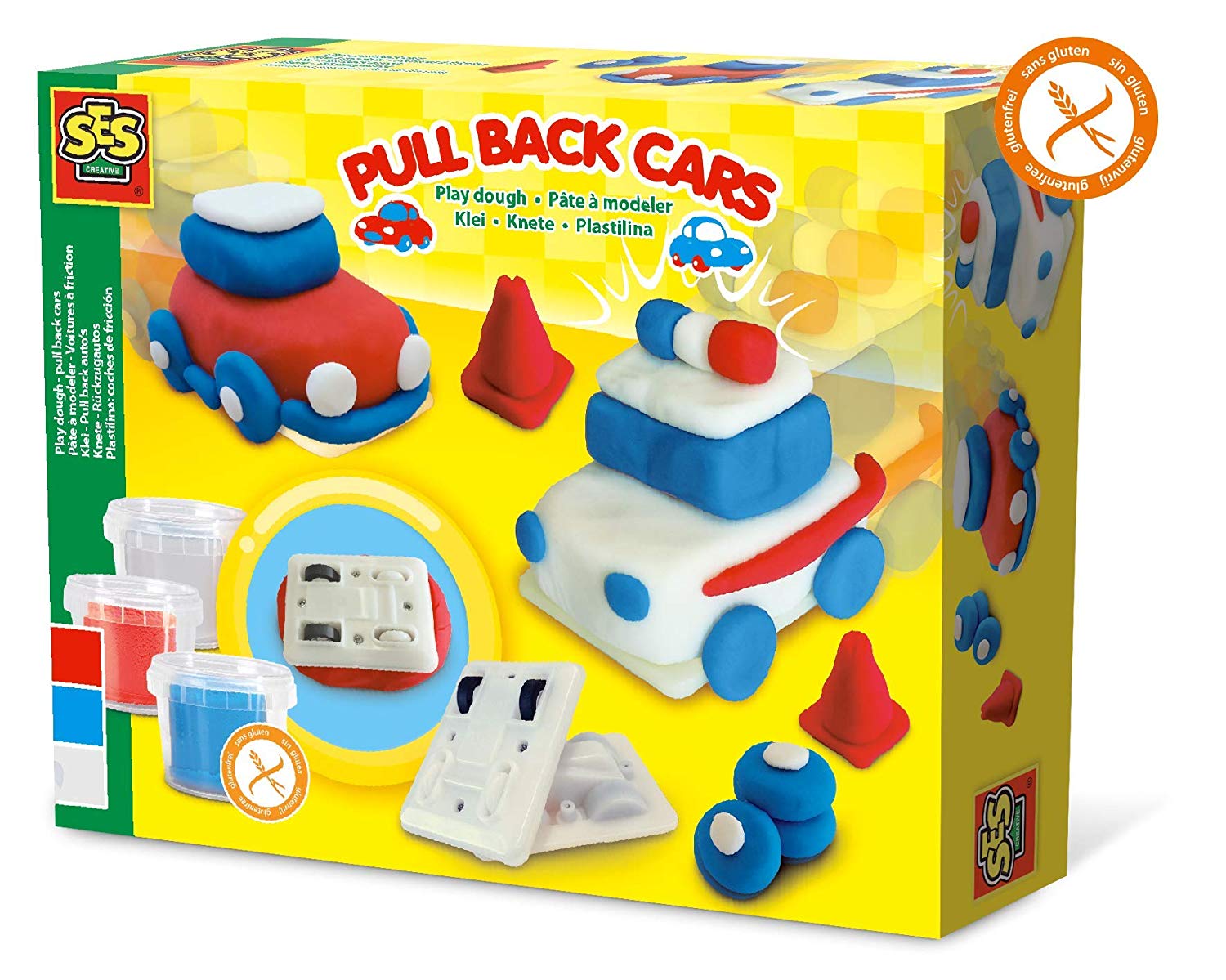 SES Creative Pull Back Cars