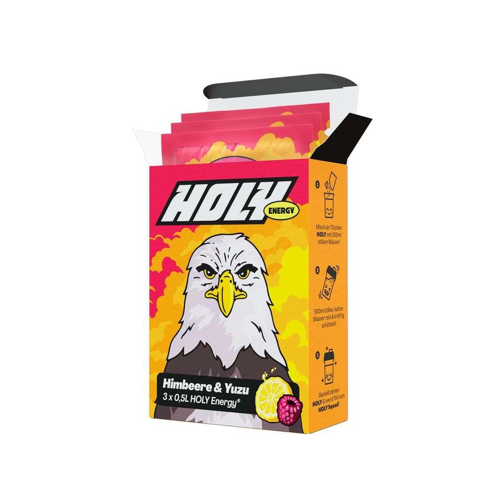 HOLY Energy Powder 3-pack, Raspberry & Yuzu