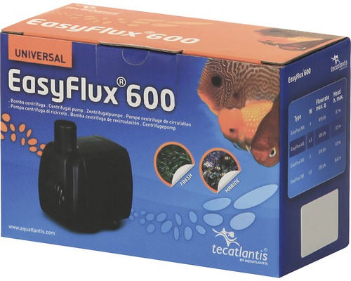 Pump Tecatlantis EasyFlux 600 aquatlantis 6.3 W 650 l/h universal pump aquarium
