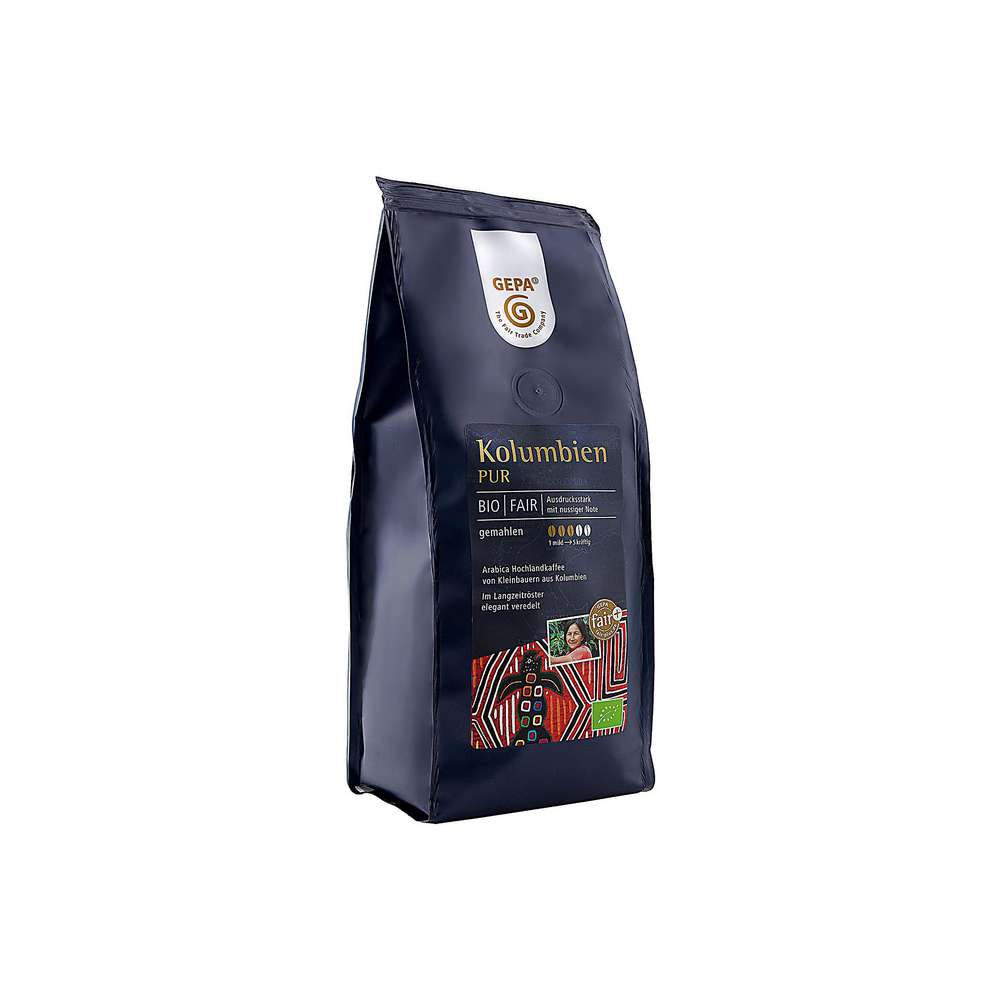 Gepa Pure Organic Cafe Colombia, ground