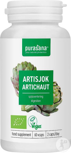 Restaxil Purasana Artichoke Extract 300mg Organic 60 Capsules