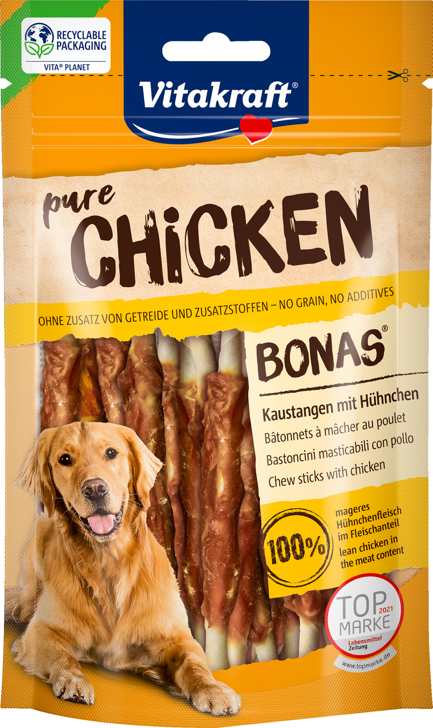 Vitakraft Pure chicken bonas cause sticks