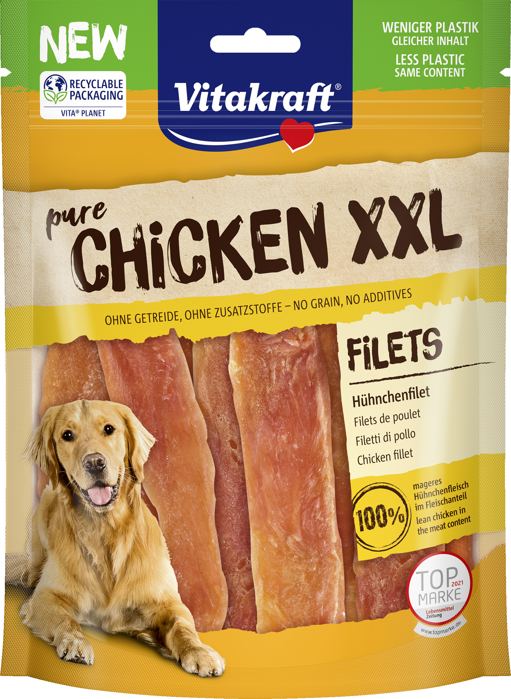Vitakraft pure CHICKEN XXL chicken fillet
