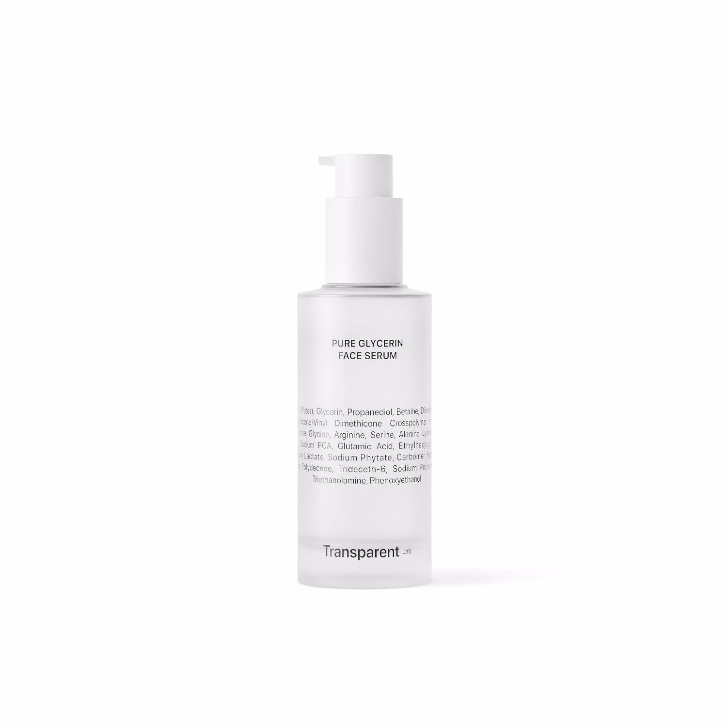 Transparent Lab Pure glycerin