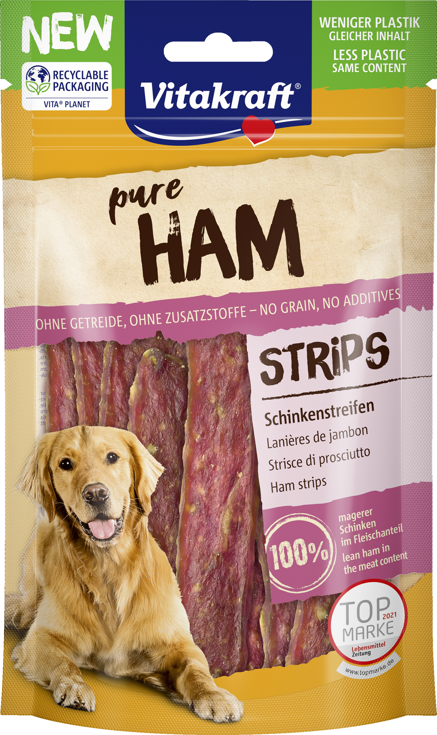 Vitakraft pure HAM ham strips