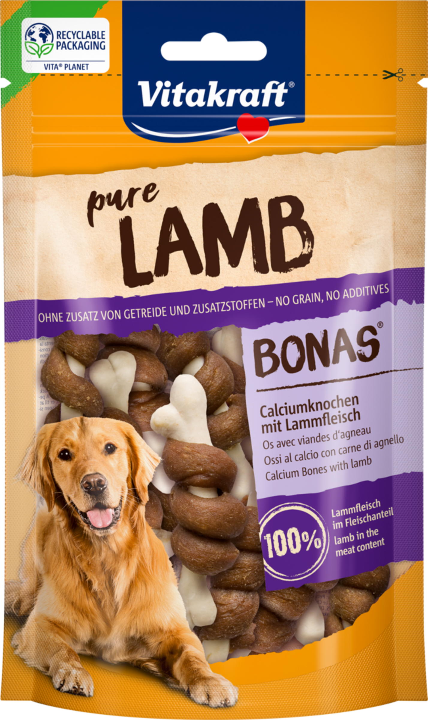 Vitakraft pure LAMB Bonas calcium bones