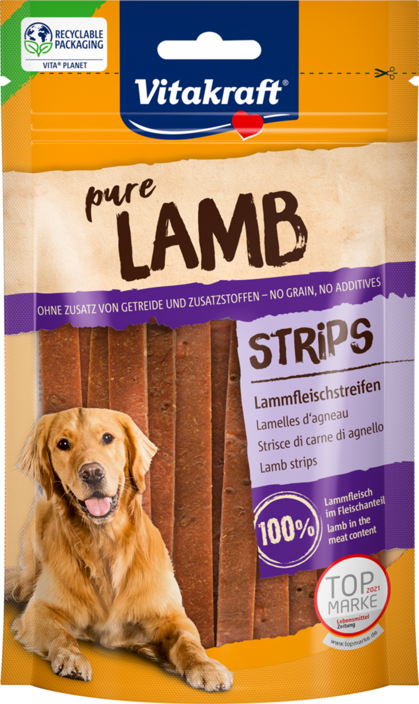 Vitakraft pure LAMB lamb strips