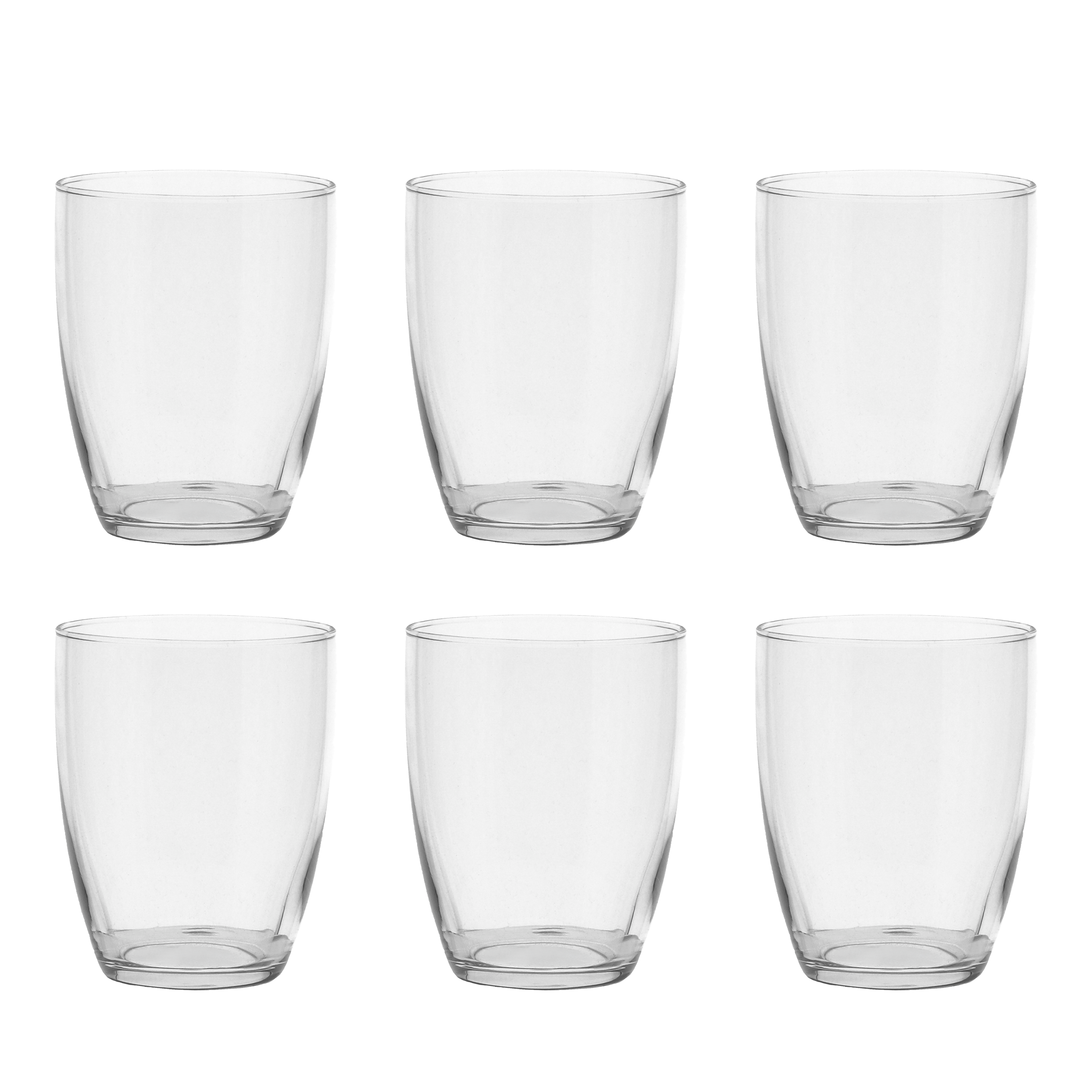 scandi-living Pure drinking glass 30 cl, 6-pack