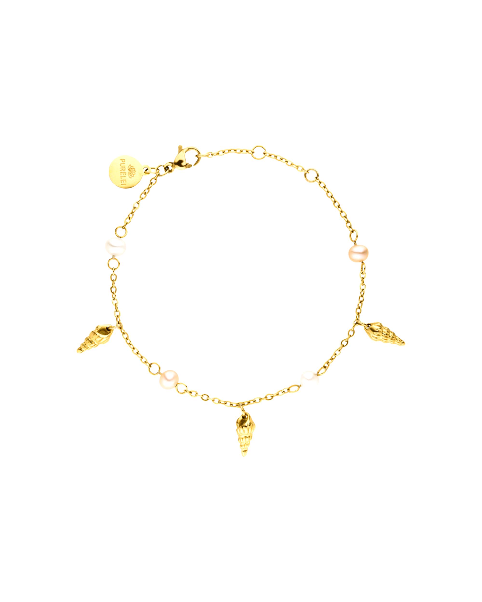Purelei Bracelet Bracelet Akala with pretty shell pendants and fine beads