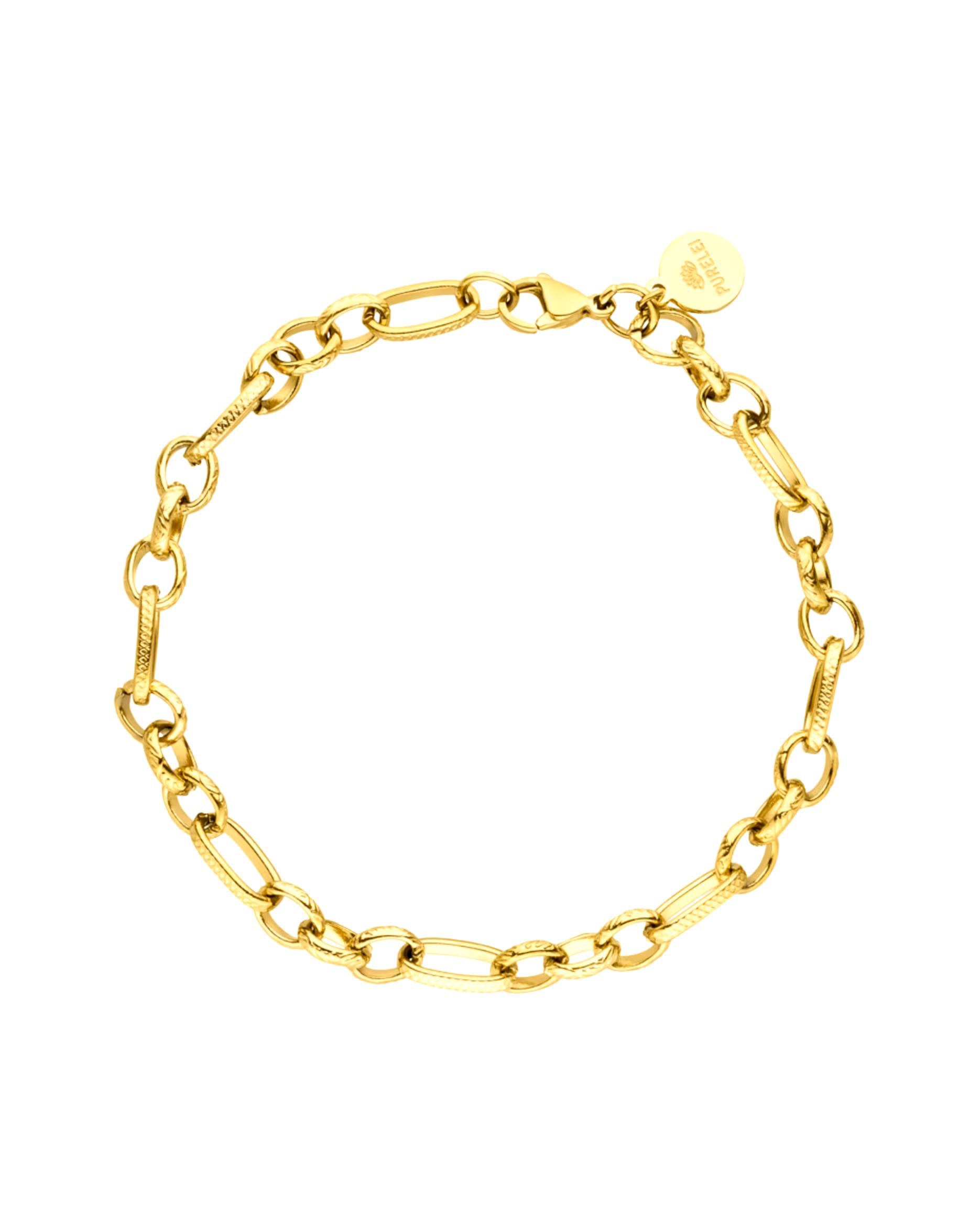Purelei bracelet bracelet fashion show with matt surface hatching