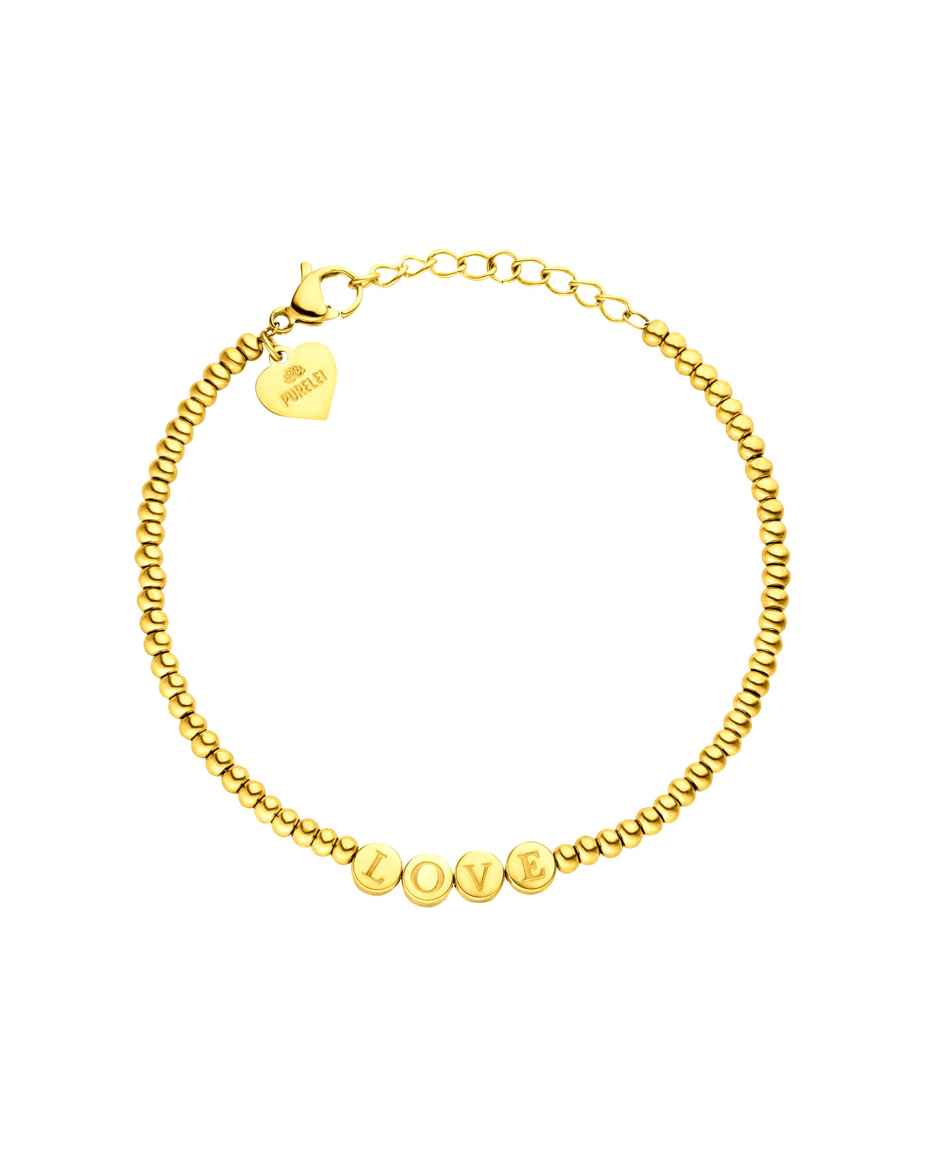 Purelei Bracelet Bracelet Spread Love with engraved plates