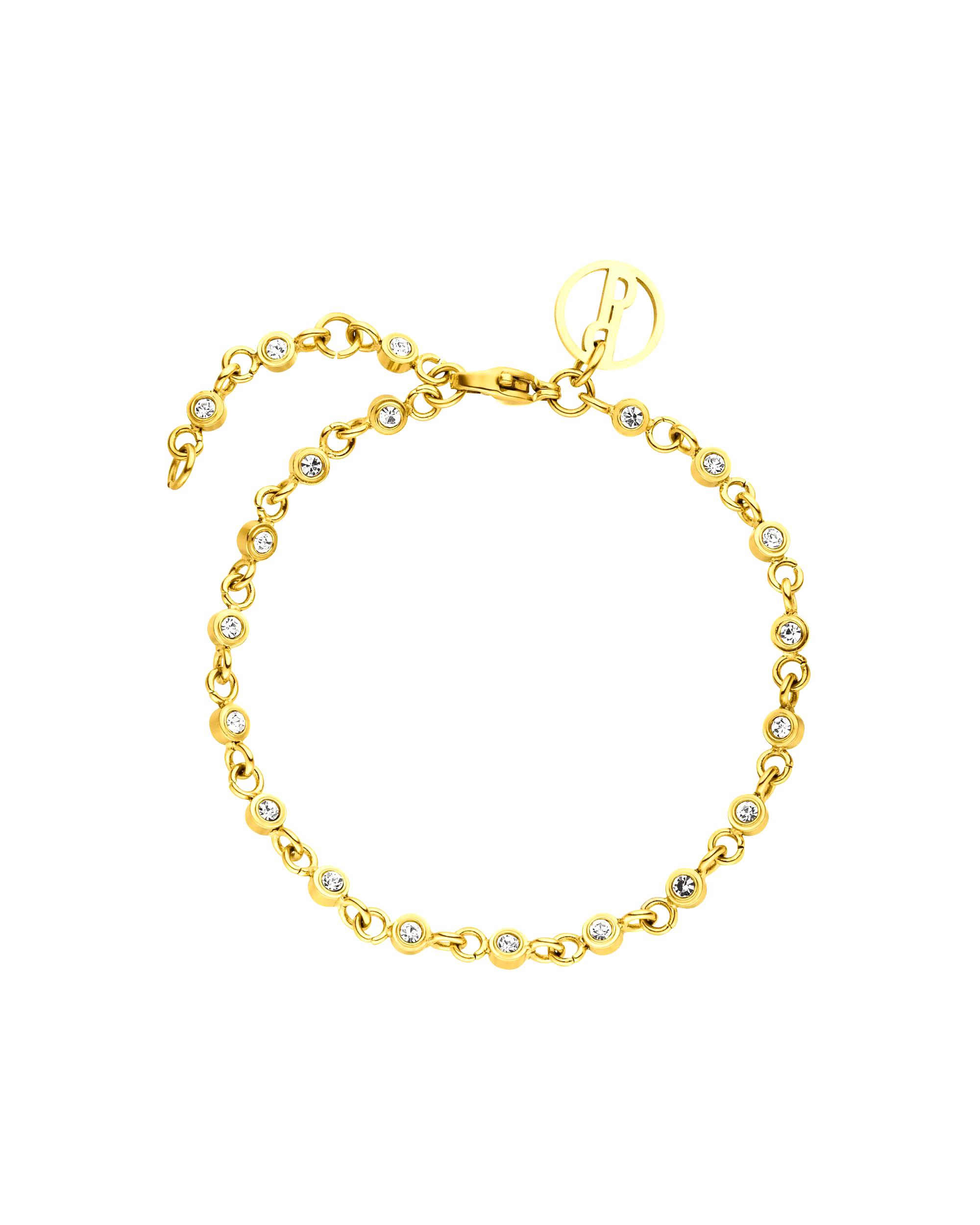 Purelei bracelet link bracelet Polite with glitter elements