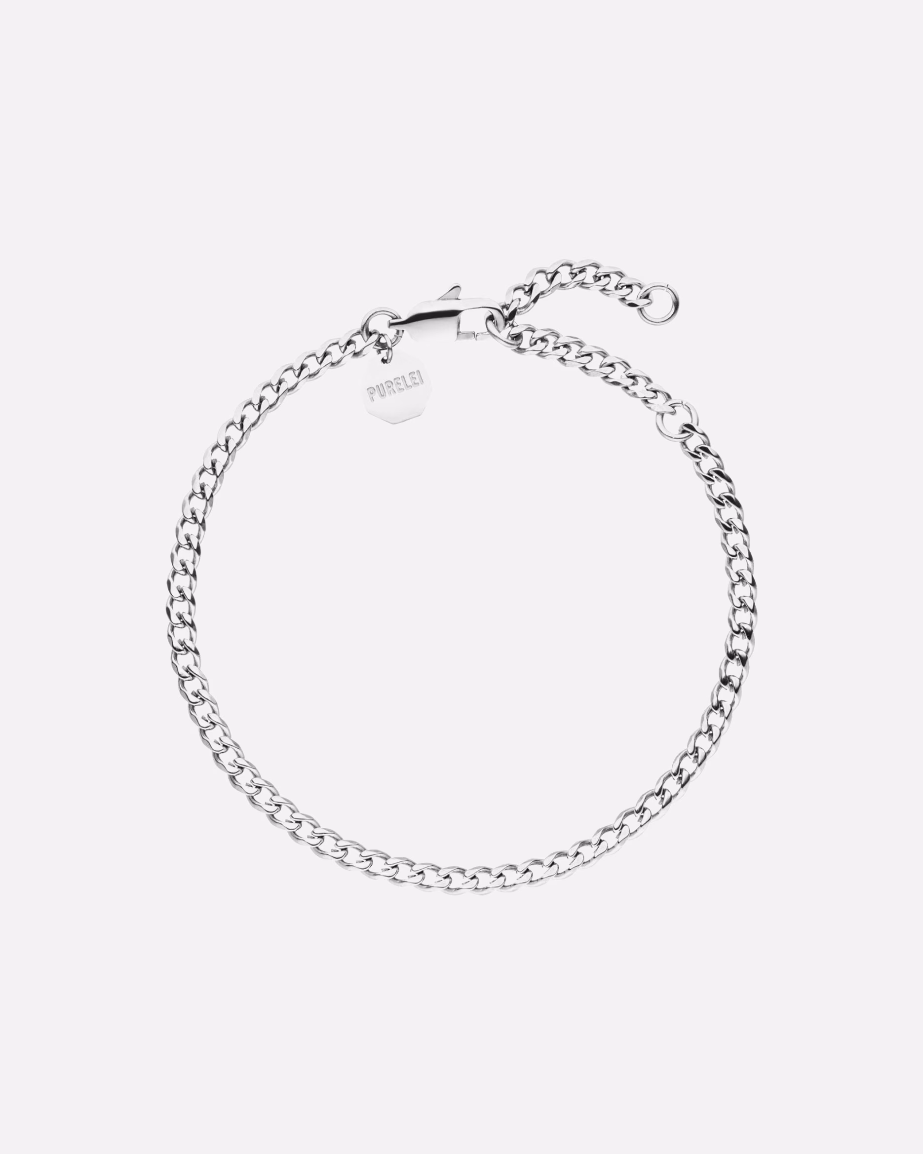 Purelei bracelet Spirit Three curb chain bracelet with lobster clasp