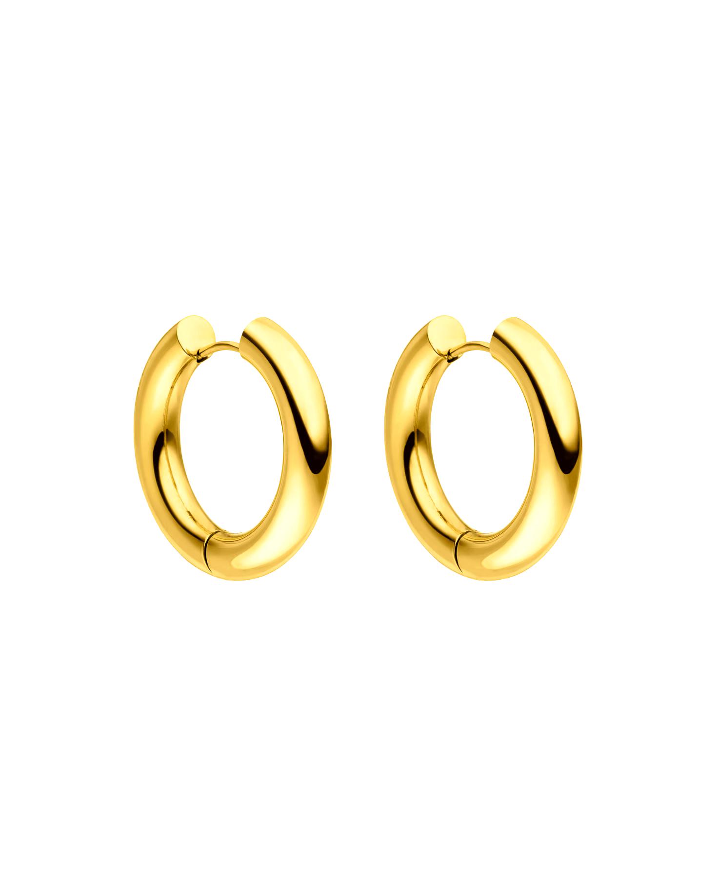 Purelei hoop earrings glamorous in a simple design