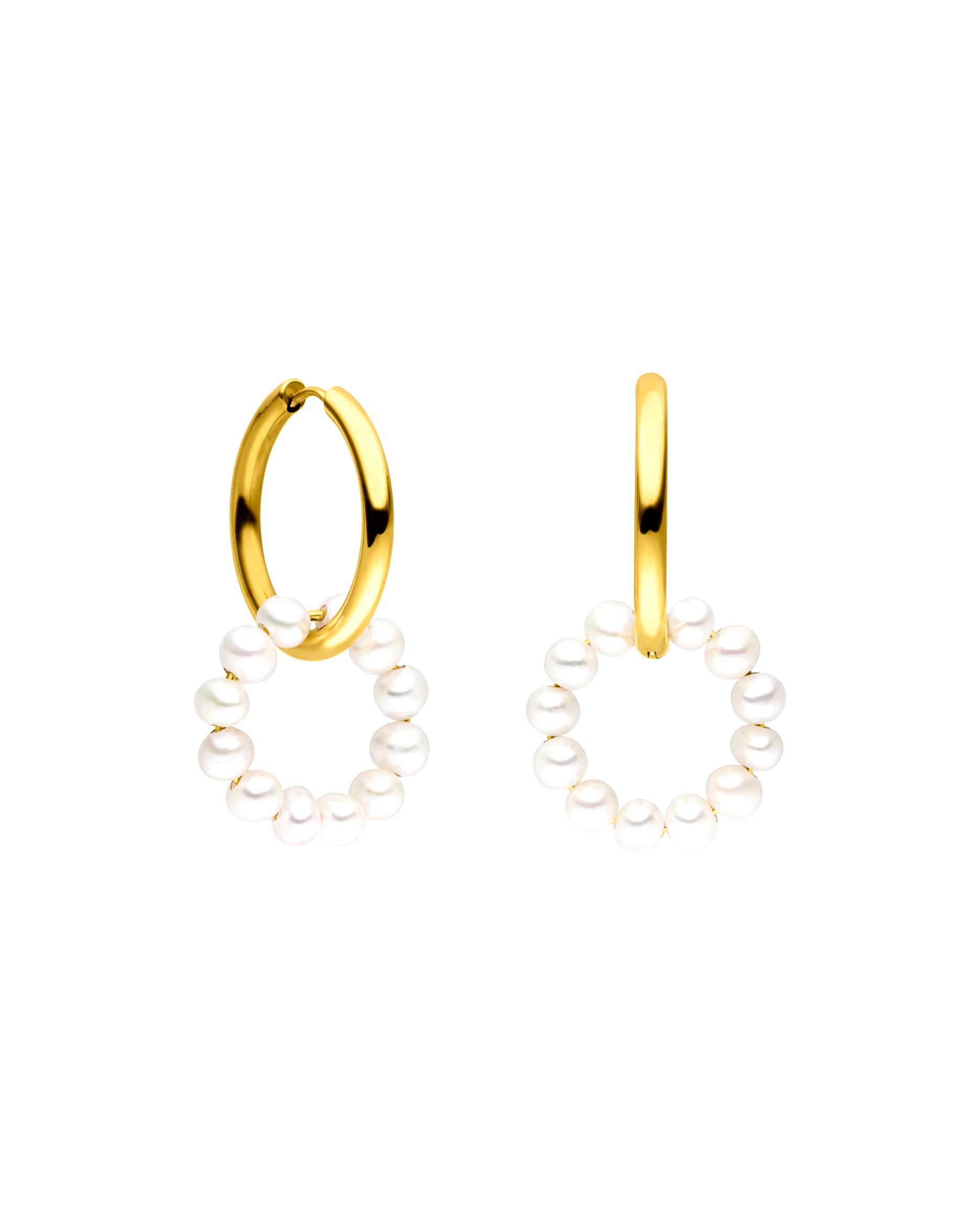 Purelei hoop earrings Honu in an elegant design