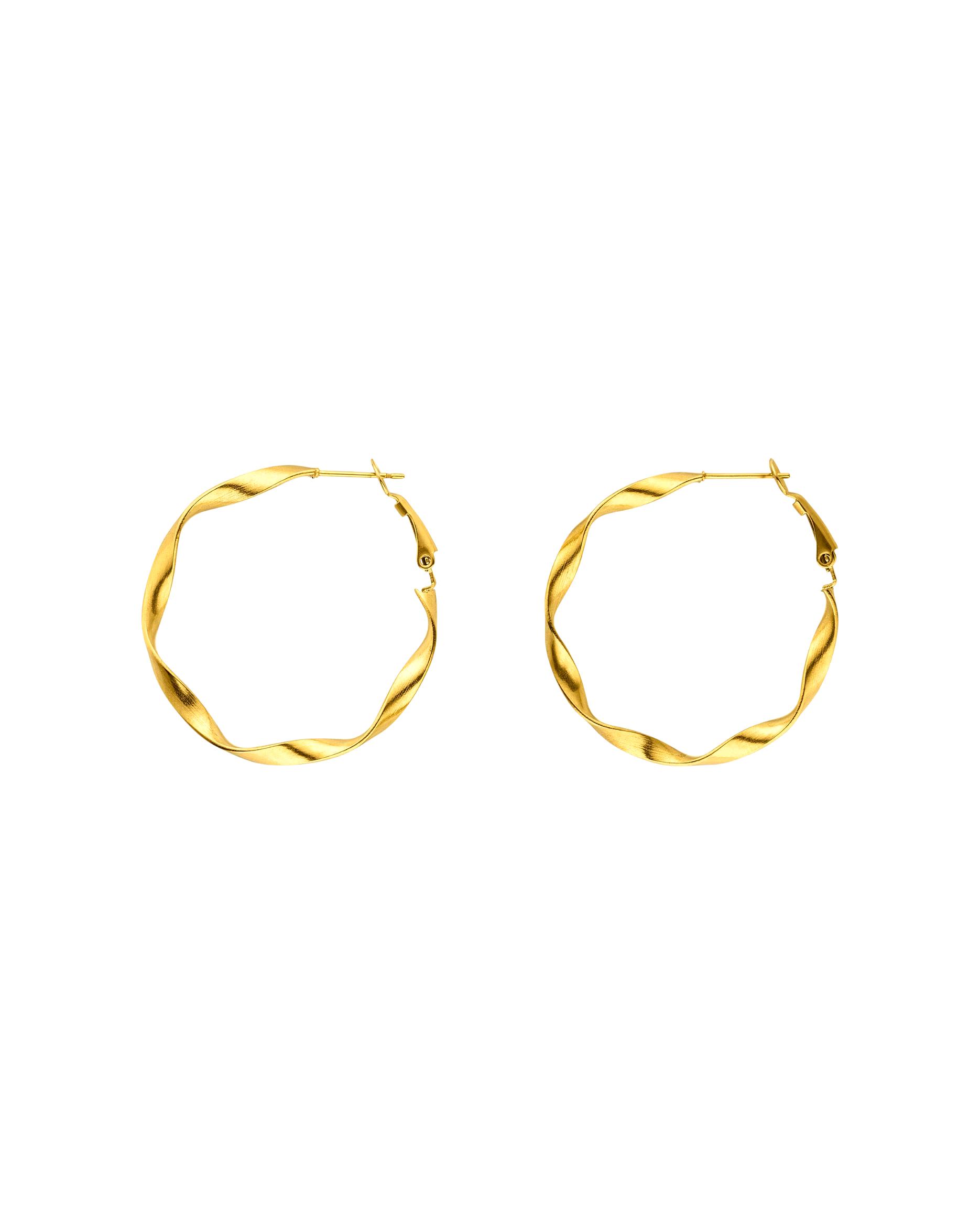 Purelei hoop earrings Ke Kai with folding clasp