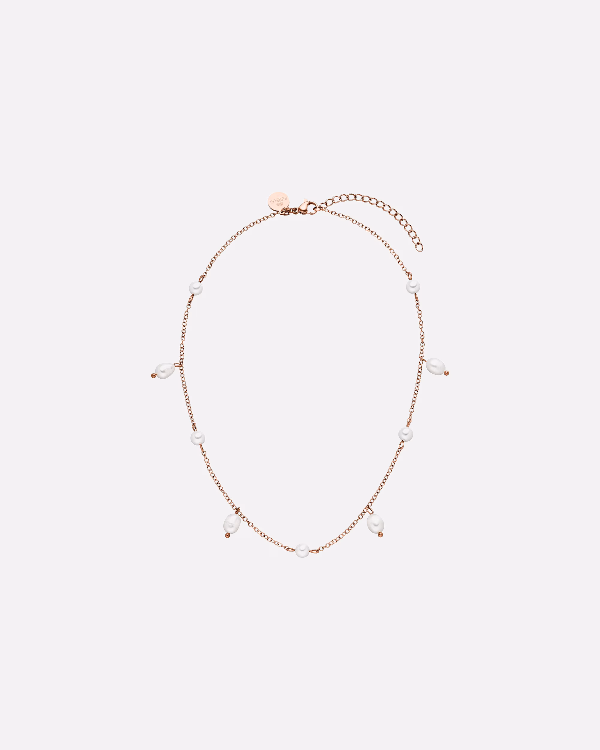 Purelei Necklace Choker Pearl Drop with pearls