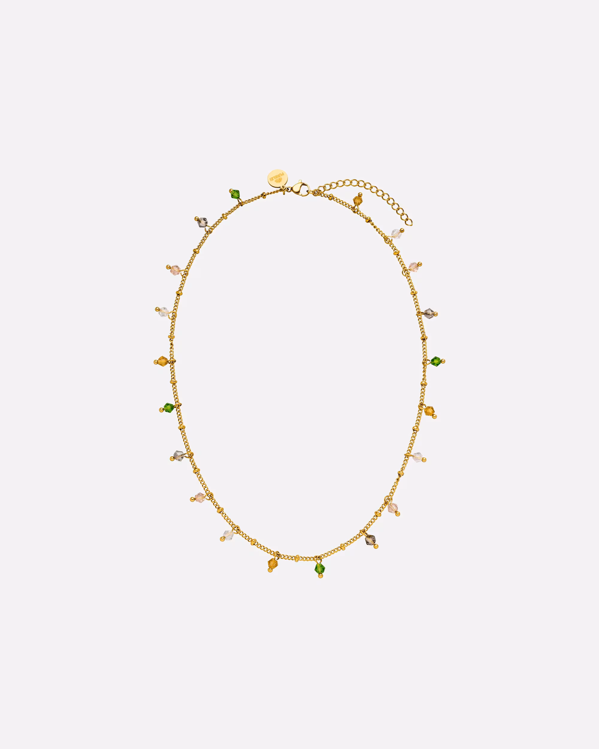 Purelei necklace necklace boho with colorful glass beads