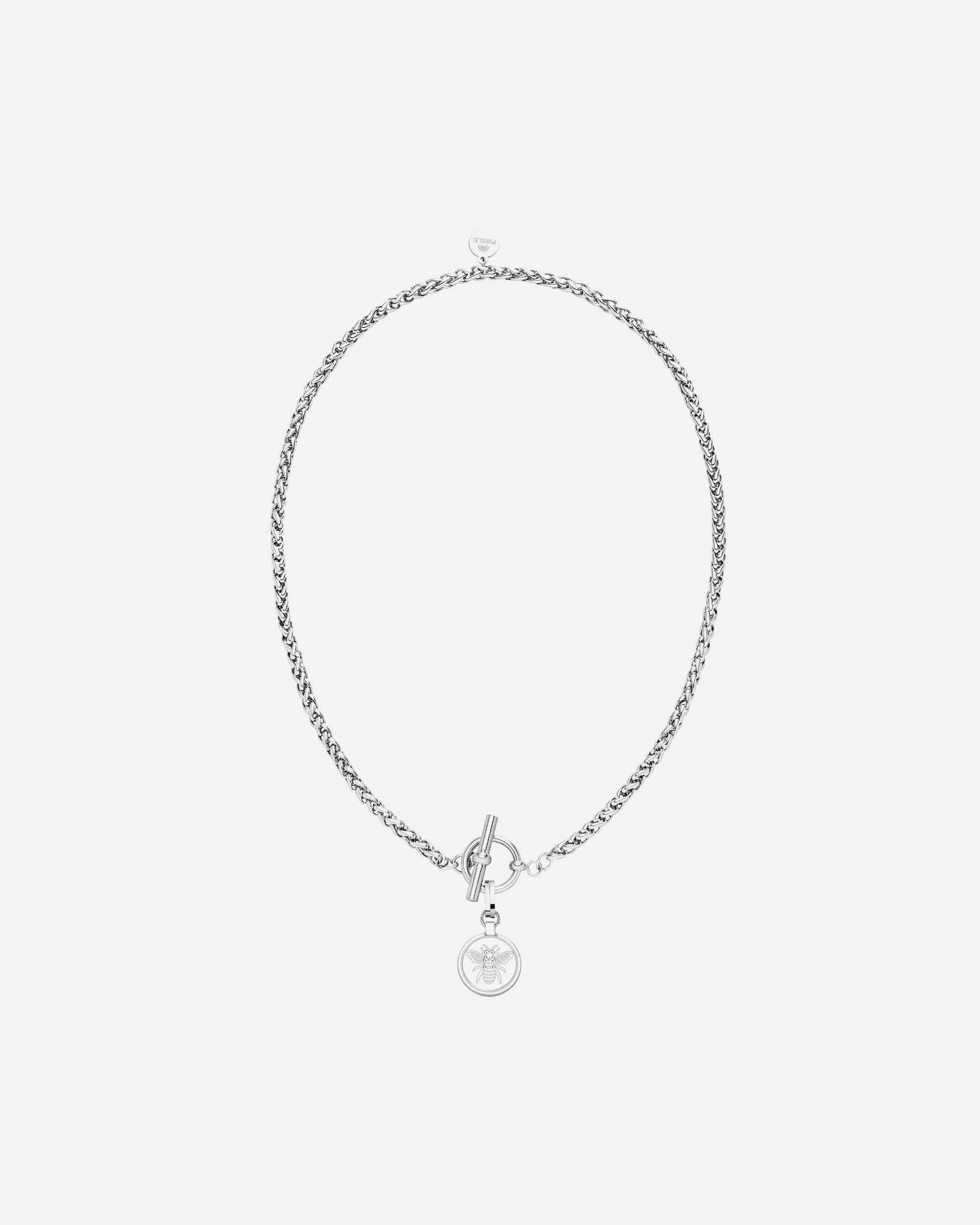 Purelei necklace Lele necklace with delicate engraving in a bee design