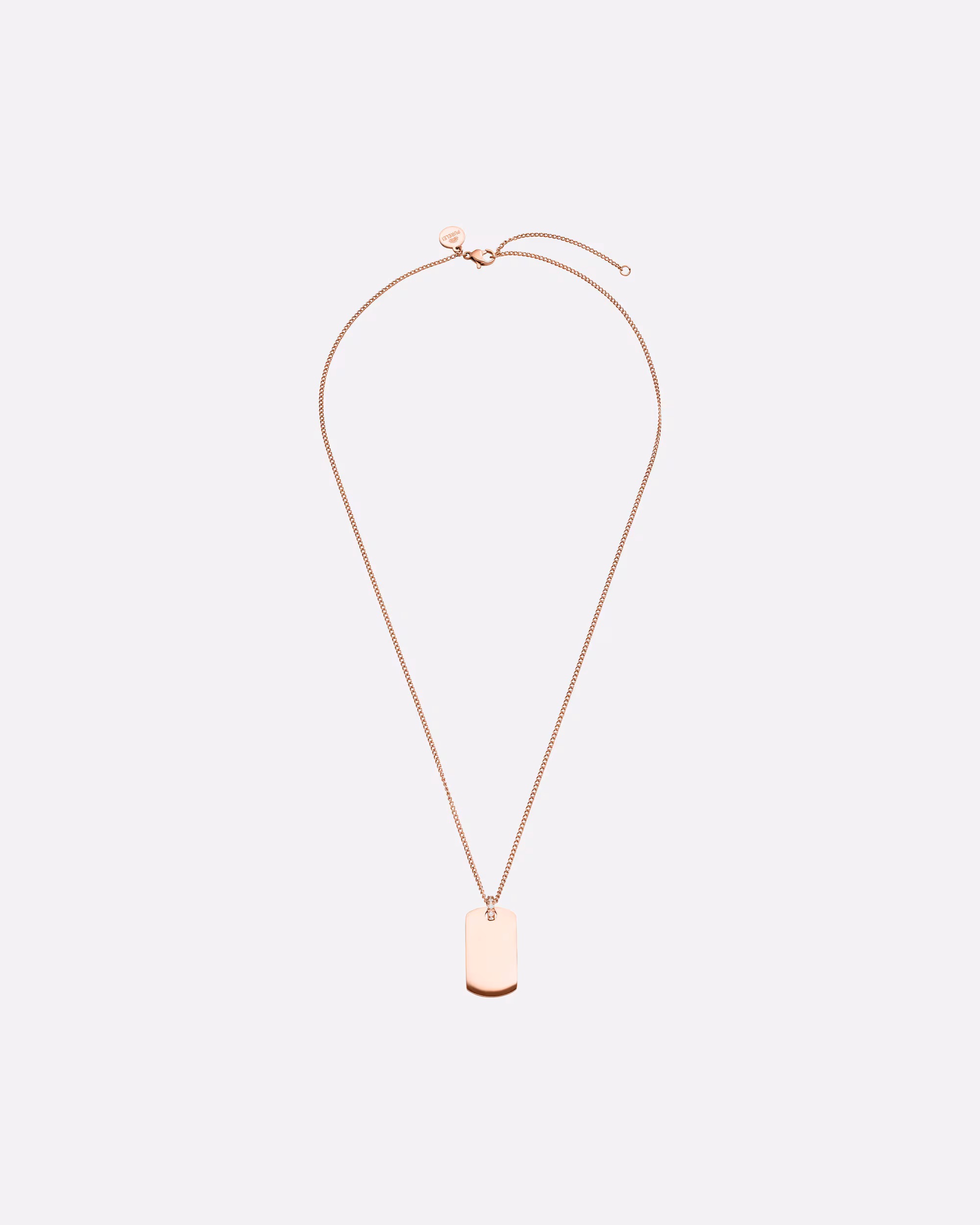 Purelei Necklace Necklace Plate with Dog Tag Pendant