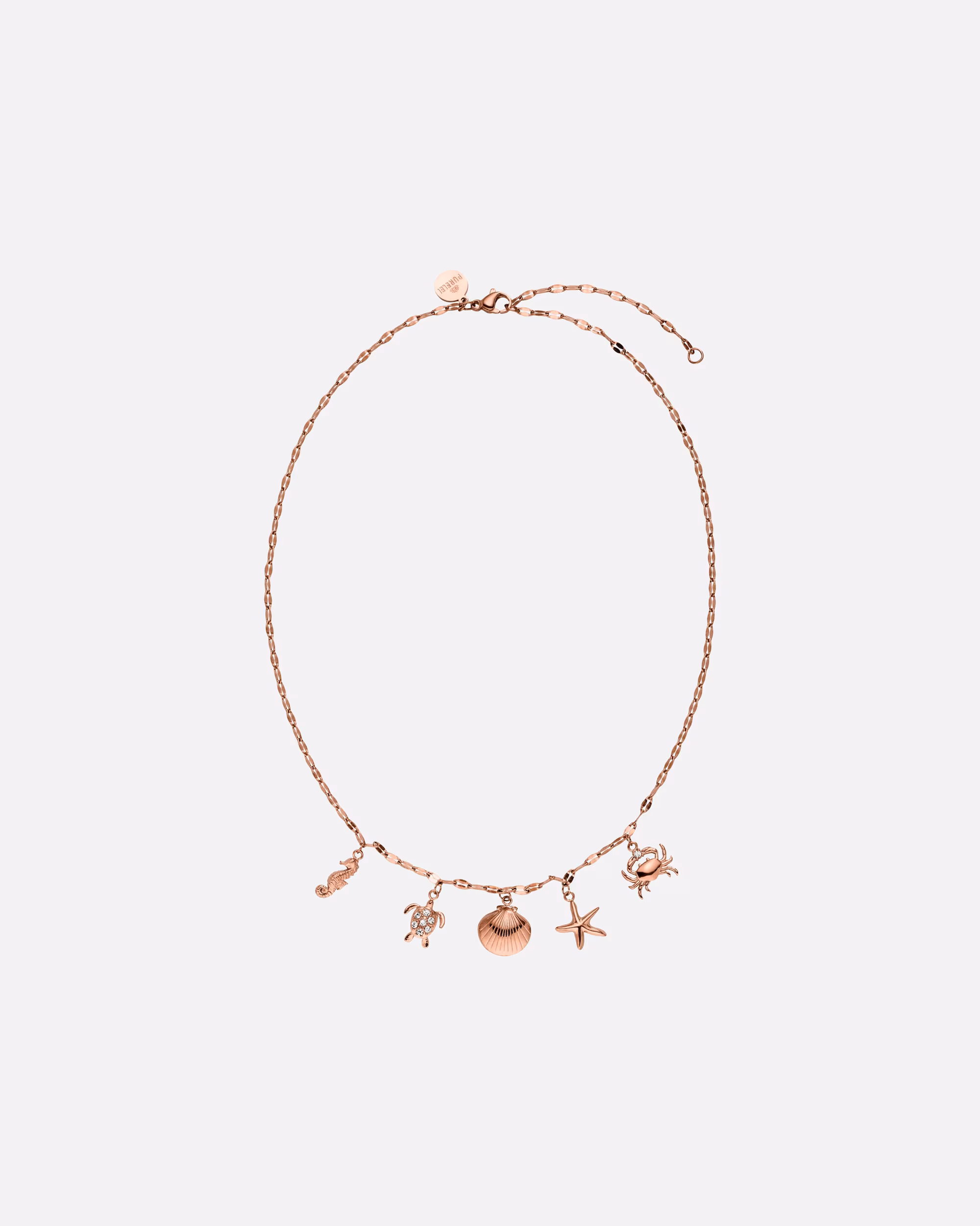 Purelei necklace chain Underwater World with pendants in a maritime design
