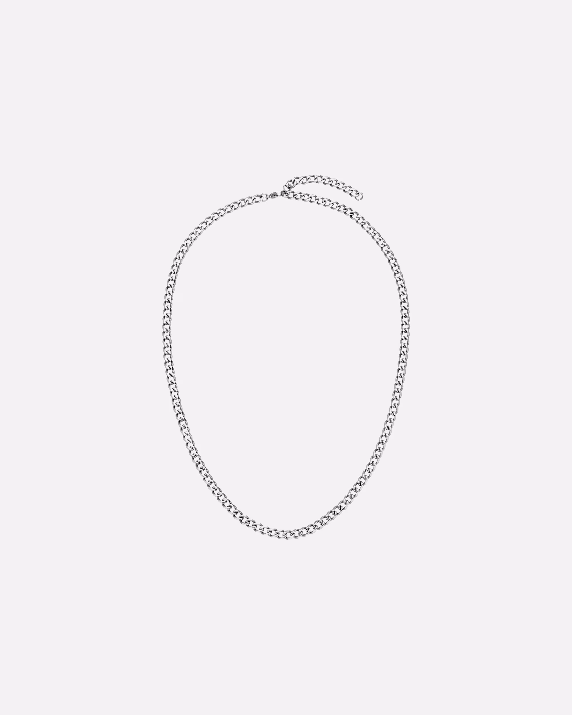 Purelei Spirit Five curb chain necklace with lobster clasp