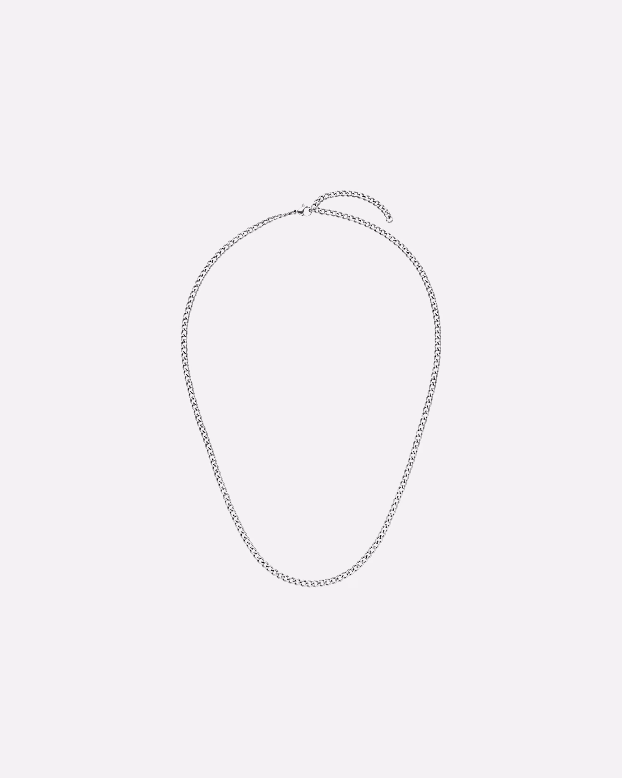 Purelei Spirit Three curb chain necklace with lobster clasp