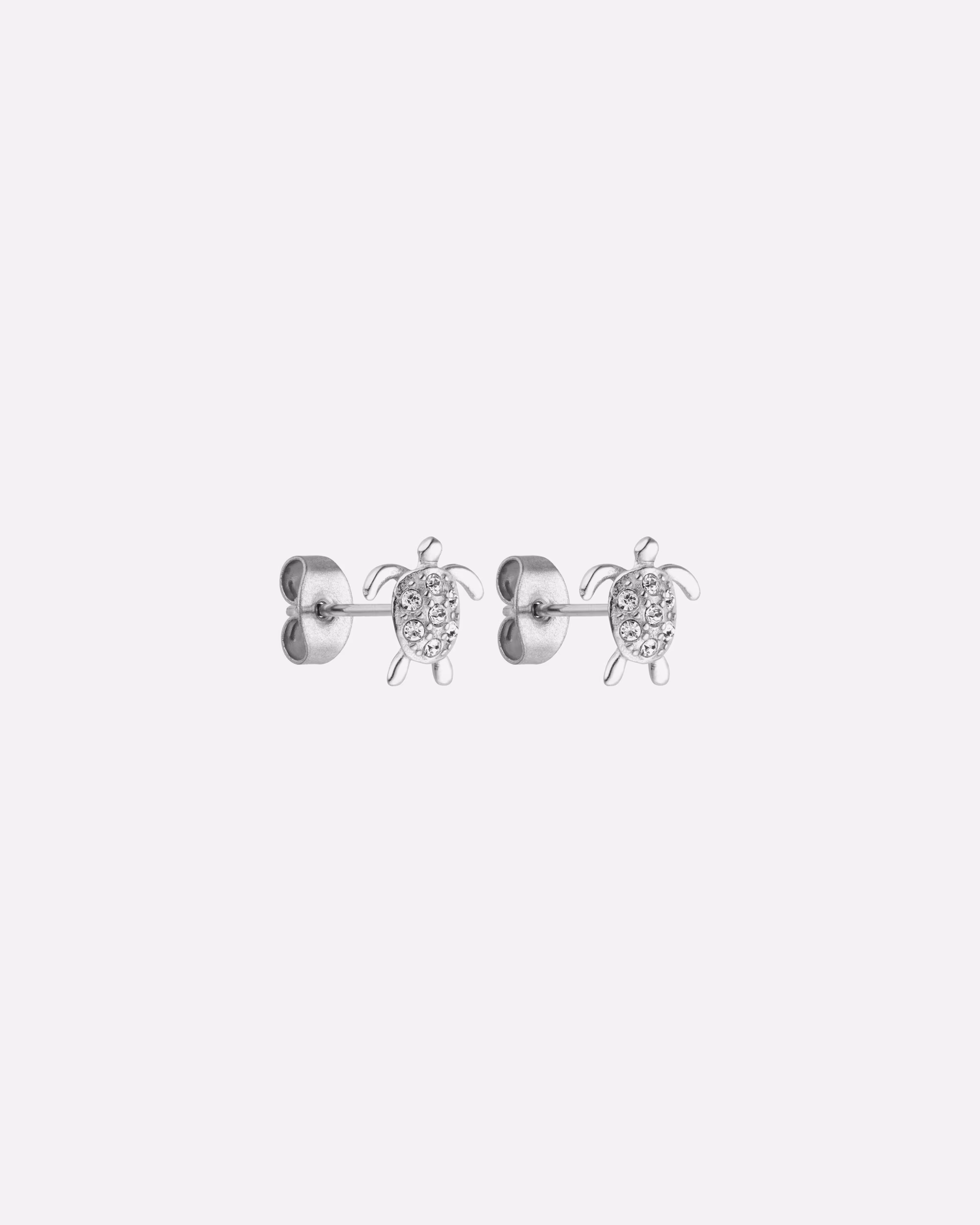 Purelei earring earrings White Turtle in the design of a turtle