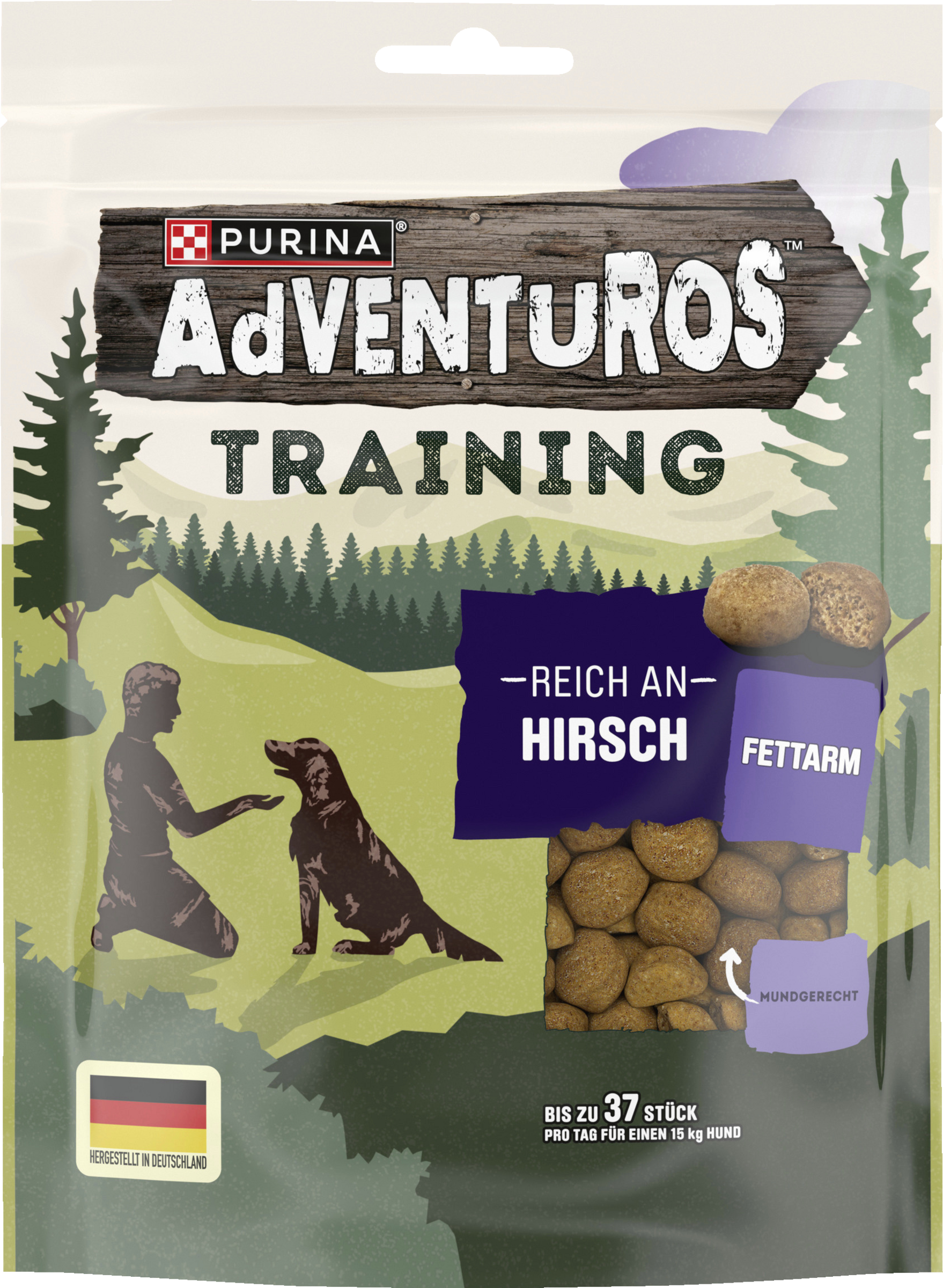 Purina AdVENTuROS Training Rich deer dog snacks 115g