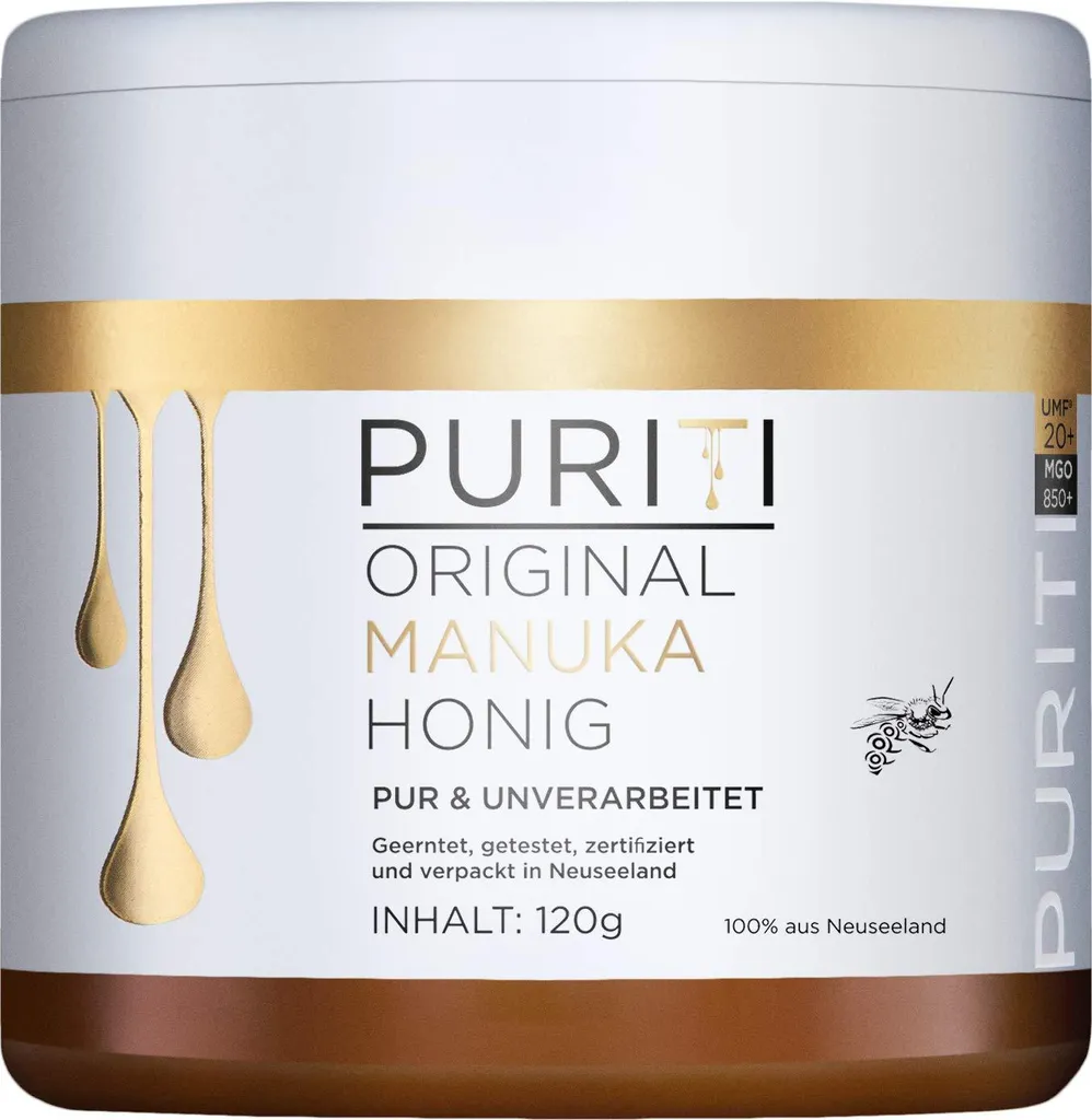 PURITI Manuka Honey MGO 850+ 120g from New Zealand 120g
