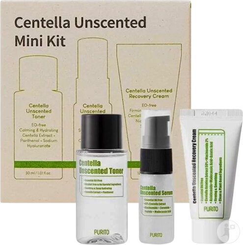 Purito Centella Unscented Mini Kit 3 products
