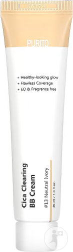 Purito Cica Clearing BB Cream 13 Neutral Ivory Tube 30ml